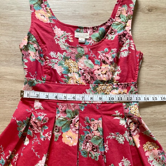 A-Line Floral Midi Dress - Picture 12 of 16